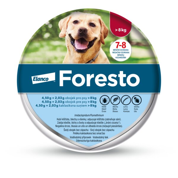 Foresto 4,50 g + 2,03 g obojek pro psy nad 8 kg