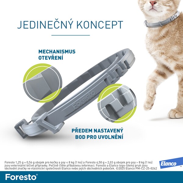 Foresto 4,50 g + 2,03 g obojek pro psy nad 8 kg