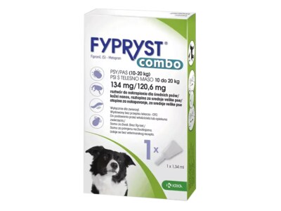 Fypryst Combo spot-on pro psy (10-20 kg) 1x1,34 ml