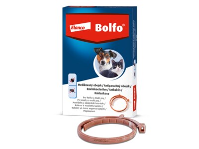 Bolfo 1,234 g obojek pro kočky a malé psy 38 cm