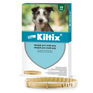 Kiltix obojek pro malé psy 38 cm