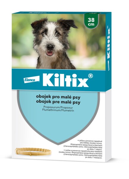 Kiltix obojek pro malé psy 38 cm