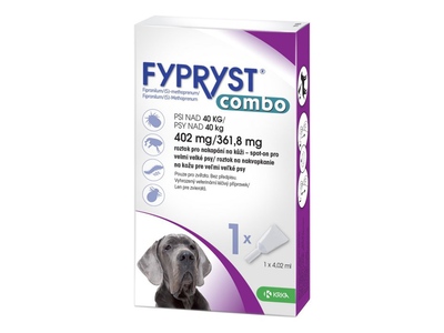 Fypryst Combo spot-on pro psy (>40 kg) 1x4,02 ml
