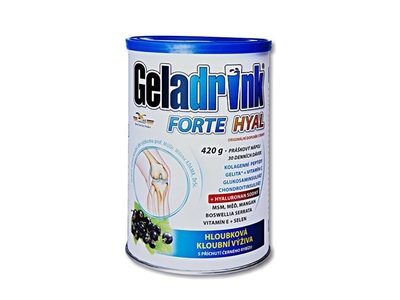 Geladrink Forte Hyal černý rybíz 420 g