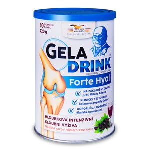 Geladrink Forte Hyal černý rybíz 420 g Geladrink Forte Hyal černý rybíz 420 g