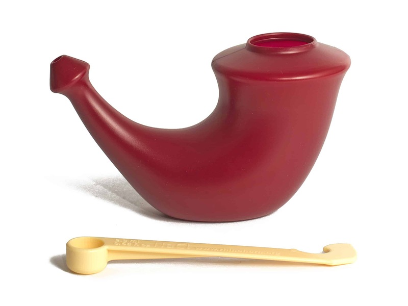 Rhino Horn konvička na výplach nosu - červená 