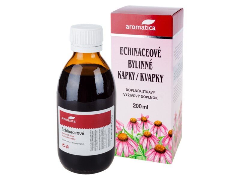 Aromatica Echinaceové bylinné kapky od 3 let 200 ml