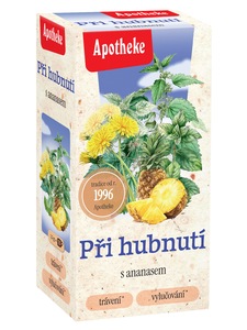Apotheke Při hubnutí s ananasem nálevové sáčky 20x1,5 g Apotheke Při hubnutí s ananasem nálevové sáčky 20x1,5 g