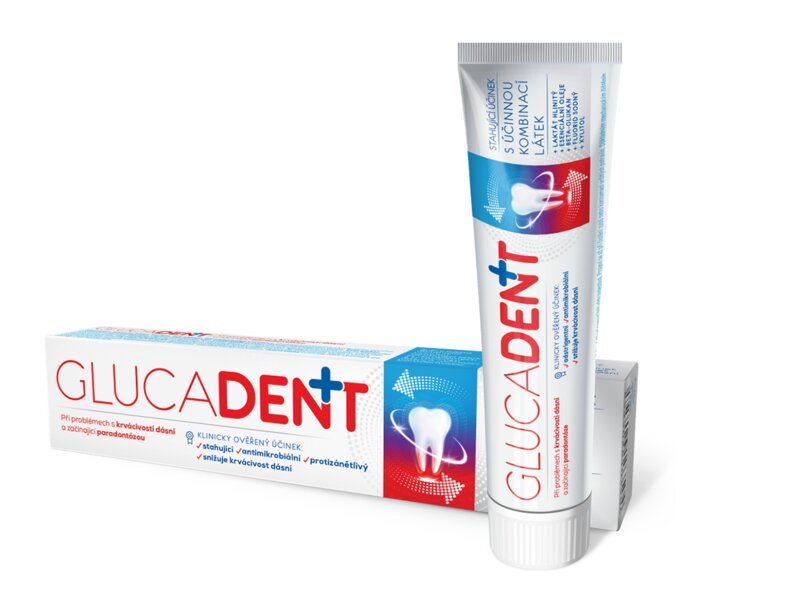 Glucadent + zubní pasta 95 g Glucadent + zubní pasta 95 g