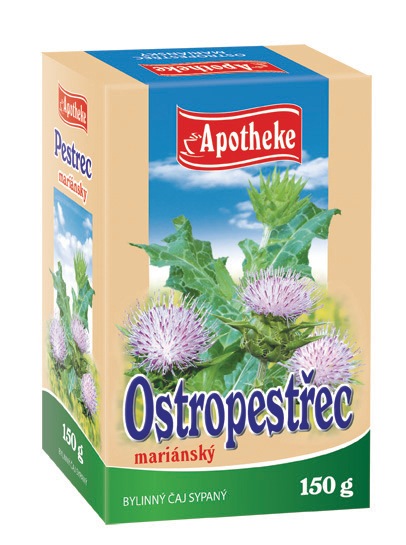 Apotheke Ostropestřec mariánský 150 g plod sypaný