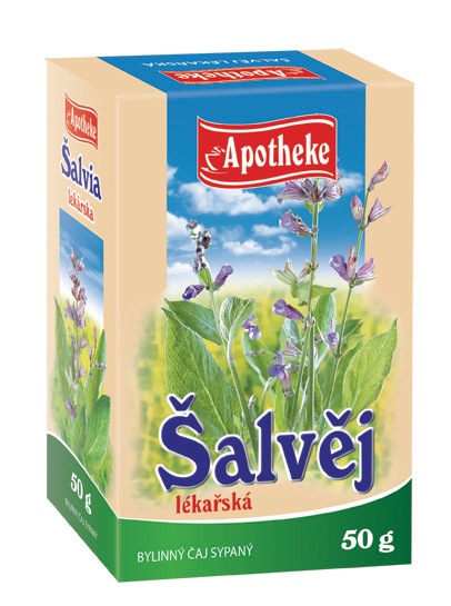 Apotheke Šalvěj lékařská nať 50 g sypaný čaj