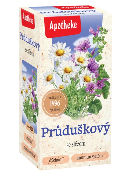 Apotheke Průduškový čaj nálevové sáčky 20x2 g Apotheke Průduškový čaj nálevové sáčky 20x2 g