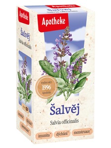 Apotheke Šalvěj lékařská nálevové sáčky 20x2 g Apotheke Šalvěj lékařská nálevové sáčky 20x2 g