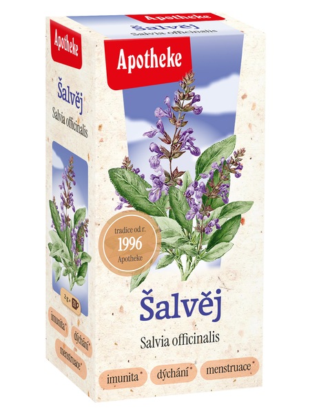 Apotheke Šalvěj lékařská nálevové sáčky 20x2 g Apotheke Šalvěj lékařská nálevové sáčky 20x2 g