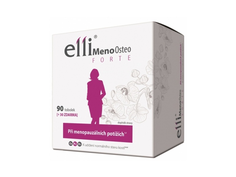 Elli MenoOsteo Forte 90+30 kapslí