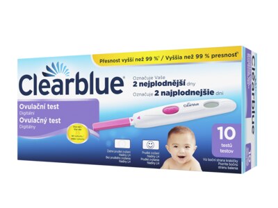 Clearblue ovulační digitální test 10 ks