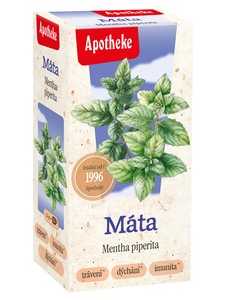 Apotheke Máta peprná čaj nálevové sáčky 20x1,5 g Apotheke Máta peprná čaj nálevové sáčky 20x1,5 g