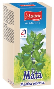 Apotheke Máta peprná čaj nálevové sáčky 20x1,5 g