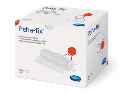 Peha Fix 10 cm x 4 m obinadlo elastické fixační 20 ks