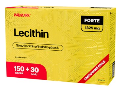 Walmark Lecithin Forte 150+30 tobolek NAVÍC 