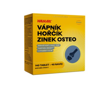 Walmark Vápník-Hořčík-Zinek Osteo 140+40 tablet NAVÍC Walmark Vápník-Hořčík-Zinek Osteo 140+40 tablet NAVÍC