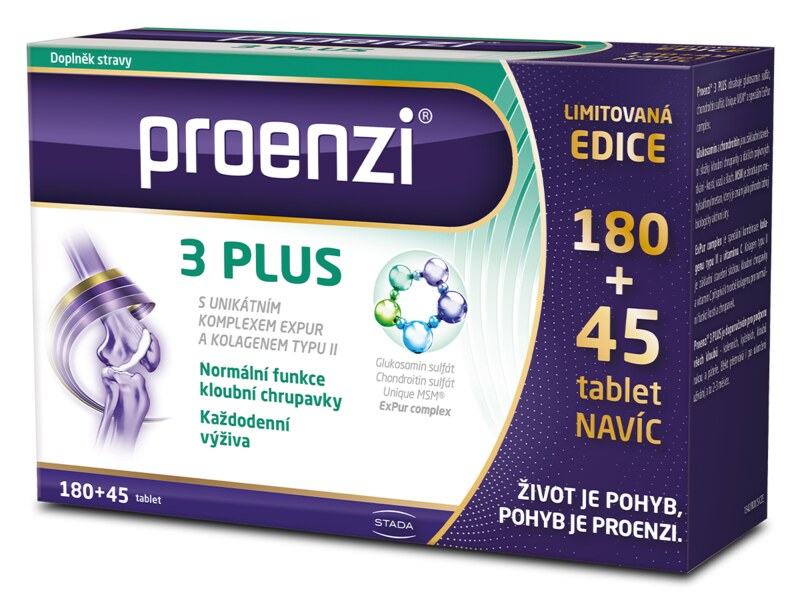 Proenzi 3 plus Promo 180+45 tablet NAVÍC