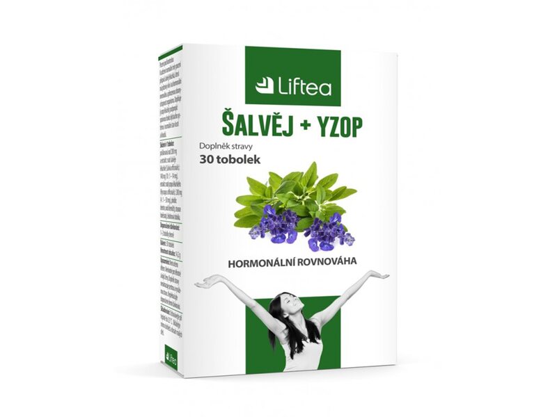 Liftea Šalvěj + yzop 30 tobolek