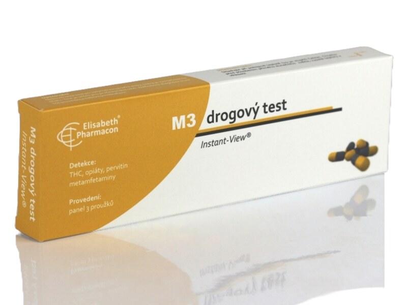 Drogový test M3 multipanel Instant-View 1 ks Drogový test M3 multipanel Instant-View 1 ks