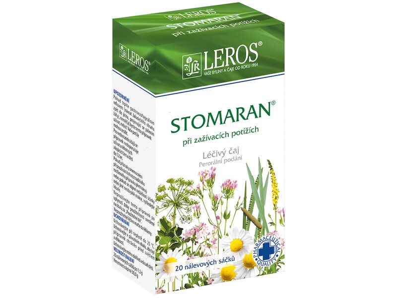 Leros Stomaran léčivý čaj 20 nálevových sáčků