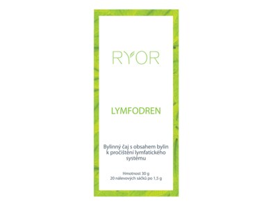 Ryor Lymfodren bylinný čaj 20x1,5 g