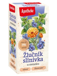 Apotheke Žlučník a slinivka nálevové sáčky 20x1,5 g Apotheke Žlučník a slinivka nálevové sáčky 20x1,5 g