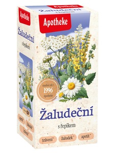 Apotheke Žaludeční čaj nálevové sáčky 20X1,5 g Apotheke Žaludeční čaj nálevové sáčky 20X1,5 g