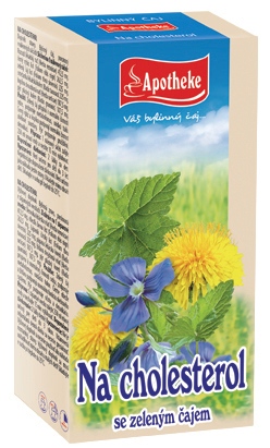 Apotheke Na cholesterol nálevové sáčky 20x1,5 g