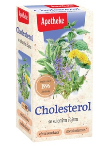 Apotheke Na cholesterol nálevové sáčky 20x1,5 g
