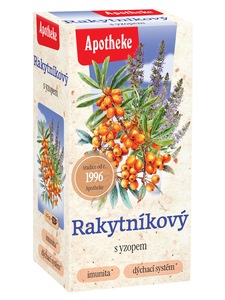 Apotheke Rakytníkový čaj 20x2,5 g nálevové sáčky Apotheke Rakytníkový čaj 20x2,5 g nálevové sáčky