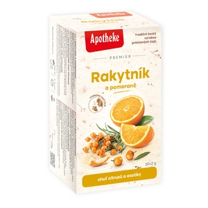 Apotheke Rakytník a pomeranč 20x2 g Apotheke Rakytník a pomeranč 20x2 g