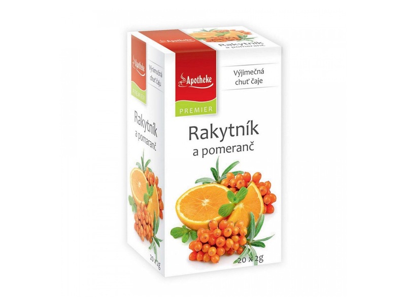 Apotheke Rakytník a pomeranč 20x2 g Apotheke Rakytník a pomeranč 20x2 g