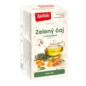 Apotheke Zelený čaj s rakytníkem 20x2 g