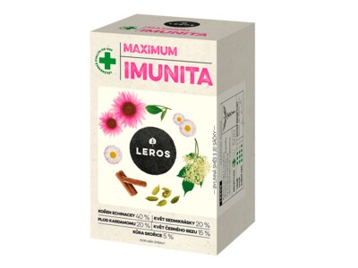 Leros Maximum Imunita nálevové sáčky 20x1,2 g