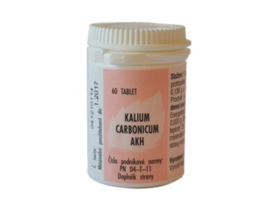 Kalium carbonicum AKH 60 tablet