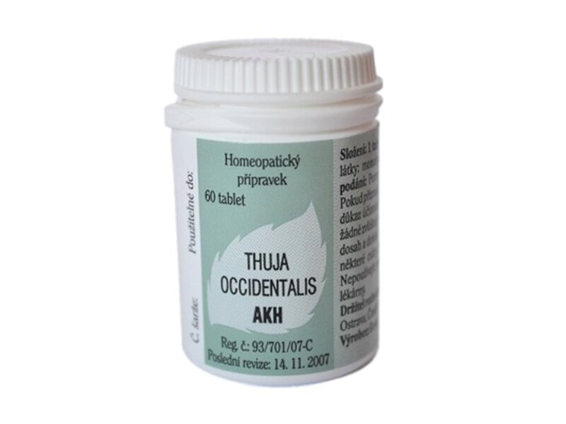 Thuja occidentalis AKH 60 tablet