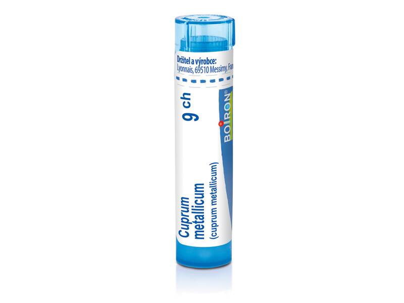 Boiron Cuprum Metallicum 9CH granule 4 g
