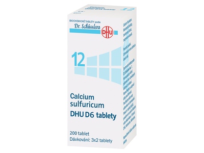 Calcium sulfuricum DHU D5-D30 200 tablet