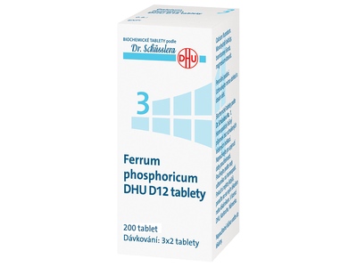 Ferrum phosphoricum DHU D5-D30 200 tablet