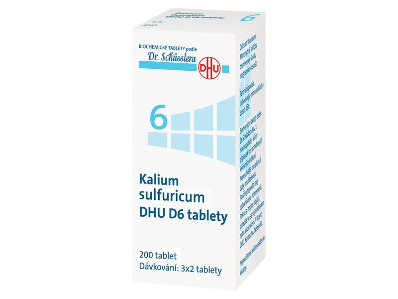 Kalium sulfuricum DHU D5-D30 200 tablet