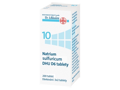 Natrium sulfuricum DHU D5-D30 200 tablet