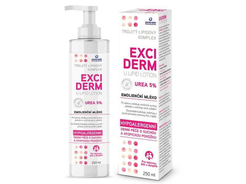 Exciderm U Lipid Lotion emolienční mléko 250 ml