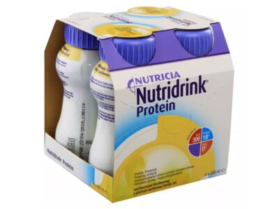 Nutridrink Protein nápoj s vanilkovou příchutí 4x200 ml