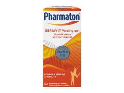 Pharmaton Geriavit Vitality 50+ 100 tablet Pharmaton Geriavit Vitality 50+ 100 tablet