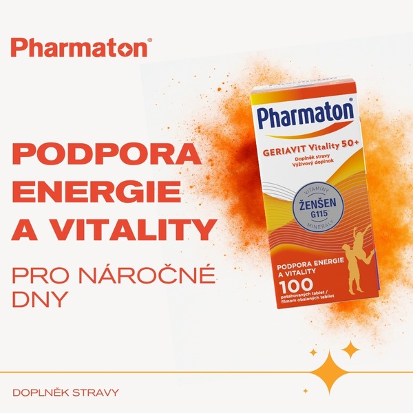 Pharmaton Geriavit Vitality 50+ 100 tablet
